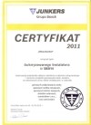 Certyfikat - JUNKERS